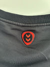 Hummel Black Fleece-Lined Training Sweatshirt – Korean Embroidery – (S)