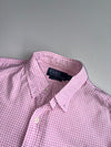 Polo by Ralph Lauren Pink Gingham Check Slim Fit Shirt (S/M)