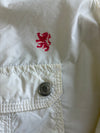 Reebok Classic Lightweight Zip Jacket Off-White with Lion Crest Women’s (S)