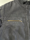 AntiWar Washed Black Utility Moto Jacket (M)