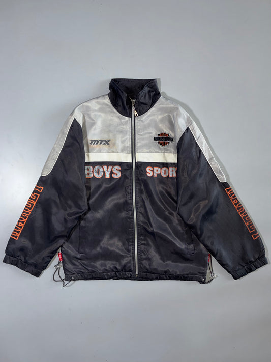 Harley-Davidson | Racing Jacket Black/Silver | (M)