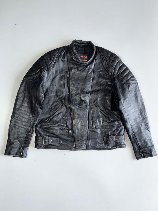 Super Premium Original Pure  Leather Heavy Leather Jacket (L/XL)