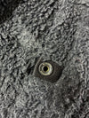 Blackyak Charcoal Sherpa Fleece Zip Hoodie (M)