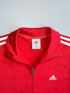 Adidas Track Jacket Red/White 3-Stripes Classic (M)