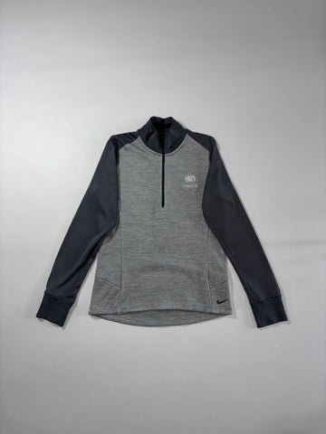 Nike Golf Dri-Fit Grey/Black Quarter Zip Pullover (S)
