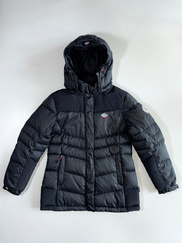 Dickies Heavy Insulated Quilted Puffer Jacket Detachable Hood (M)