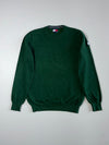 Vintage Tommy Hilfiger | Forest Green Crest Logo Knit Sweater | (S)