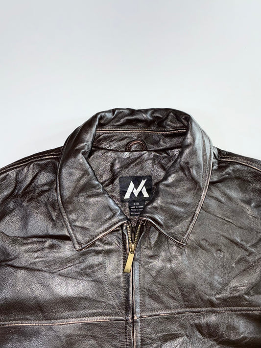 Heavy Premium Original Pure Leather Jacket (XL)
