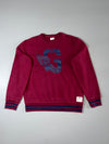 GAP | Maroon Winged G Varsity Sweatshirt (M)