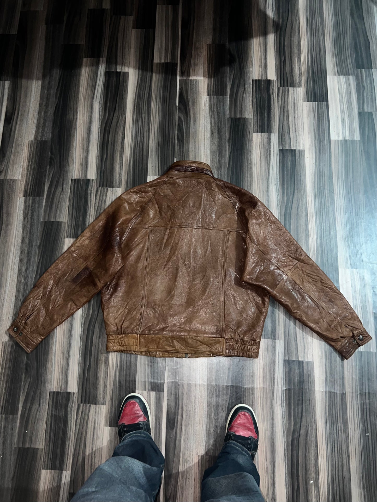 Ultra Premium Original Leather Jacket (L/XL)