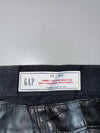 GAP “Cheeky Straight” High Rise Faux Leather Pants (W:33 |L:40)