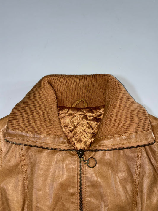 Super Premium Original Leather Jacket Womens (S)
