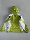 Spyder Neon Green Ski Jacket (Detechable Hood) (M)