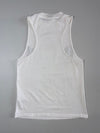 Adidas Trefoil White Sleeveless Muscle Tank (XS)