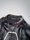 Dainese D72 Armored Leather Motorcycle Racing Jacket (Properly PADDED) (M)
