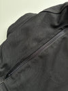 Vanucci Black Textile Motorcycle Riding Jacket – Quilted Liner (XL)