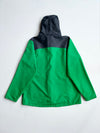 Vintage Jack Wolfskin Green Grey Hooded Rain Jacket (2XL)