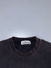 Stone Island Black Crewneck Sweatshirt with Signature Badge(M)