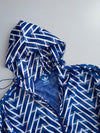 Adidas Chevron Windbreaker Jacket | Blue White (L)