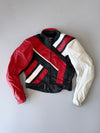 ZVintage AGV × Ducati Leather Motorcycle Jacket (Original Pure Leather) Made/Designed in Italy  (M)