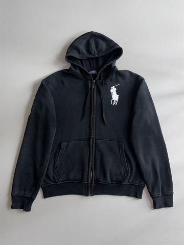 Polo Ralph Lauren Big Pony Zip-Up Hoodie Black (M)