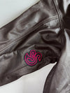 Leather Clothes by R&G Bomber Jacket – Dark Brown (XL/2XL)