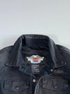 Harley-Davidson Waxed Cotton Trucker Padded Jacket (XL)