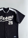 Crows #25 NAM Mesh Button-Up Baseball Jersey (L/XL)