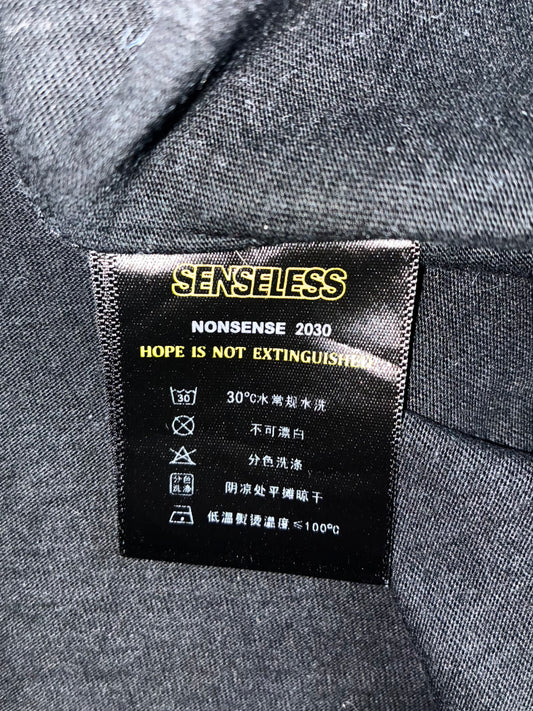 Senseless “Nonsense 2030” Solar System Galaxy Graphic Oversized Tee (L)