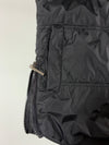 Ferrari Scuderia Shield Logo Hooded Puffer Jacket Detachable Cap & Sleeve – Black (S)