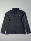 Polo Ralph Lauren Estate Rib Quarter Zip Pullover – Charcoal Grey (L)