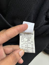 Le Coq Sportif Black Sleeve-Stripe Hoodie (S)
