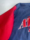 #1 Apparel | Atlanta Braves Denim Varsity Genuine MLB Licensed 90s  Oversized Jacket (L)