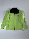 The North Face Denali Fleece Jacket (Black/Green) – Kids/Youth (M)