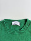 AMI Paris Ami de Coeur Green Knit Sweater Vest(S)