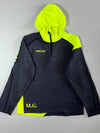 Saller Tech 72 Black & Neon Hooded Training Pullover (M)