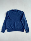 Polo Ralph Lauren Crewneck Knit Sweater – Heather Blue with Maroon Pony (XL)