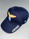 Gems x Lazio Calcio A5 Futsal Eagle Crest Navy Cap (Adjustable)