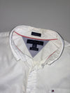 Tommy Hilfiger White 2-Ply Custom Fit Shirt (Xl)