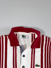 Lacoste Vintage Vertical Stripe Polo Shirt  (S)