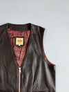 Vintage Hard Rock’s Premium Leather Vest (M)