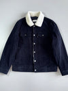 Calvin Klein Corduroy Sherpa-Lined Trucker Jacket (M)