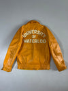 University of Waterloo Varsity Leather Jacket (S)