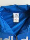 Vintage Adidas Linear Logo Track Jacket – Royal Blue (XL)