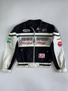 Vintage “High Speed Racing” Motobike x Polo Racing Jacket — Castrol / NGK / Shark Exhaust / LSL Patches (L/XL)