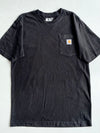 Carhartt Black Pocket Tee, Loose Fit (L)