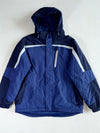 L.L.Bean Insulated Hooded Winter Jacket – Two-Tone Blue (2XL)