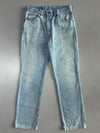 Levi’s 501-style Light Wash Straight Jeans (W:34|L:44)