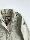 Superdry | M65 Field Utility Jacket With Hidden Collar Cap | Washed Olive Green (M)