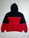 Tommy Jeans | Black Red Colorblock Tommy Atkins Hoodie (XL)